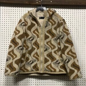 Asos Design Beige Patterned Jacket